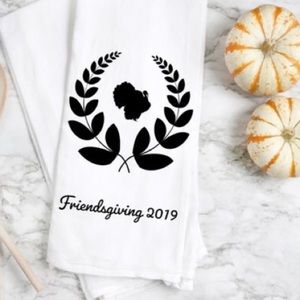 Friendsgiving Floursack Towel Gift Thanksgiving